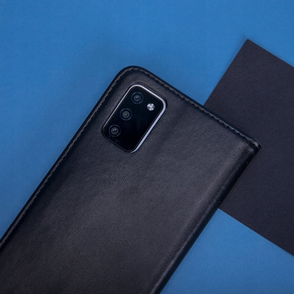 Viedtālruņa atveramais maciņš Samsung Galaxy A40 Smartmagnetic - Melna