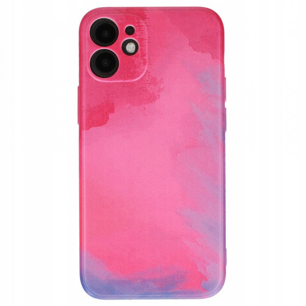 Viedtālruņa aizmugurējais vāciņš Apple iPhone 11 Pro Ink Design 1 - Rozā ar dizainu