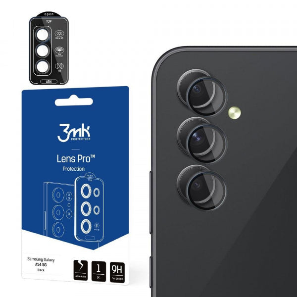 Viedtālruņa kameras aizsargstikls Samsung Galaxy S24 Ultra Lens Pro - Melna