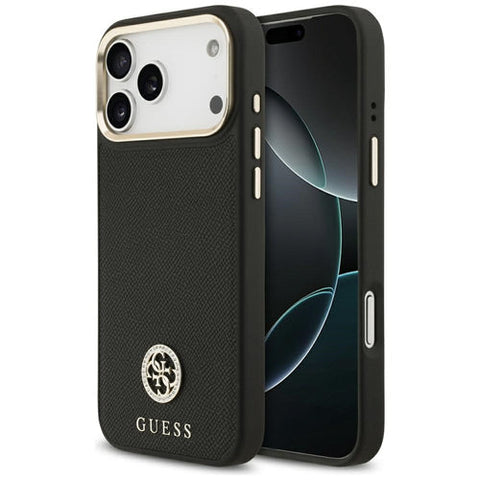 Apple iPhone 17 Pro Max Grained Mag - Melna