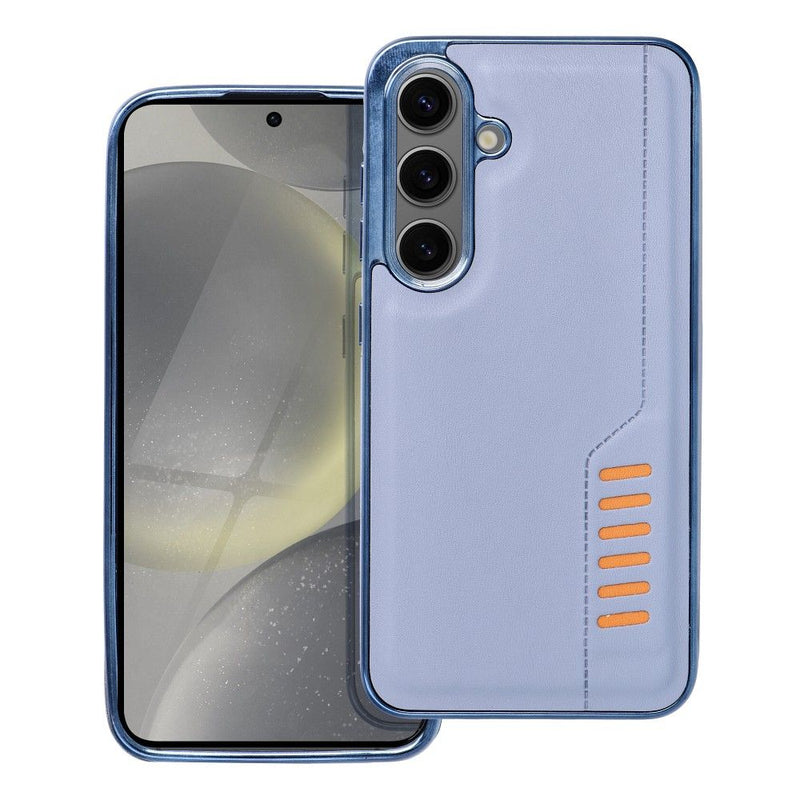 Viedtālruņa aizmugurējais vāciņš Samsung Galaxy S24 Milano Case - Zila