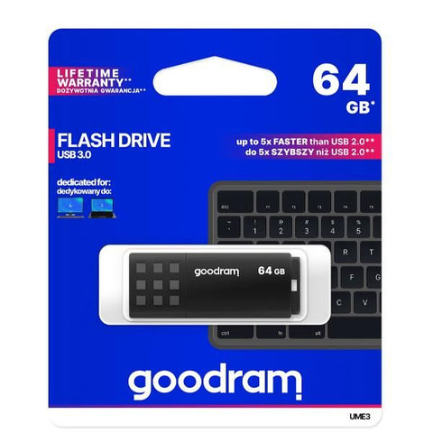 Ārējā atmiņa Goodram 64GB USB 3.0 USB-A