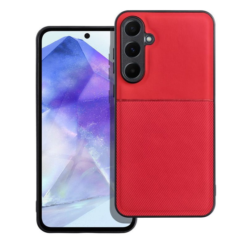 Viedtālruņa aizmugurējais vāciņš Samsung Galaxy A55 Noble - Sarkana
