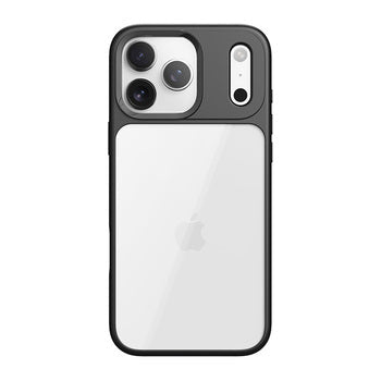 Apple iPhone 17 Pro Rock - Melna,Caurspīdīga