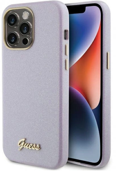 Viedtālruņa aizmugurējais vāciņš Apple iPhone 15 Pro Hardc Glit - Violeta