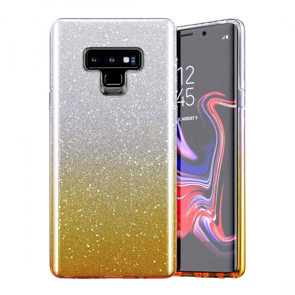 Viedtālruņa aizmugurējais vāciņš Samsung Galaxy A23 Bling - Zelta