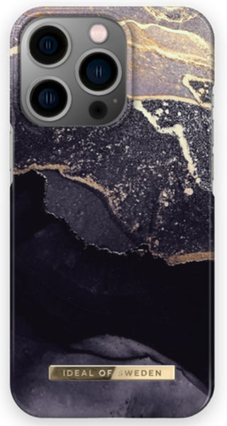 Viedtālruņa aizmugurējais vāciņš Apple iPhone 13 Pro Golden Twilight Marble - Zelta tumši zila ar dizainu
