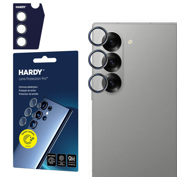 Viedtālruņa kameras aizsargstikls Samsung Galaxy Z Fold 6 Hardy Lens - Melna