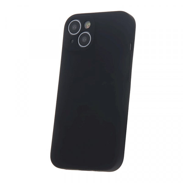Viedtālruņa aizmugurējais vāciņš Samsung Galaxy A34 Solid Silicone - Melna