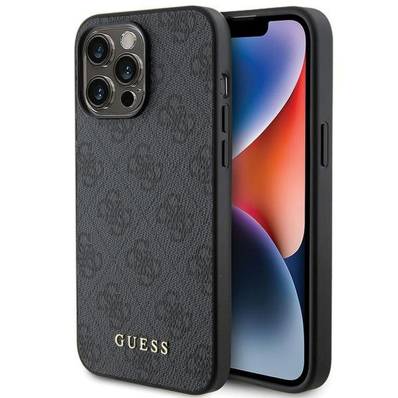 Viedtālruņa aizmugurējais vāciņš Apple iPhone 15 Pro Max 4G Metal Logo - Melna