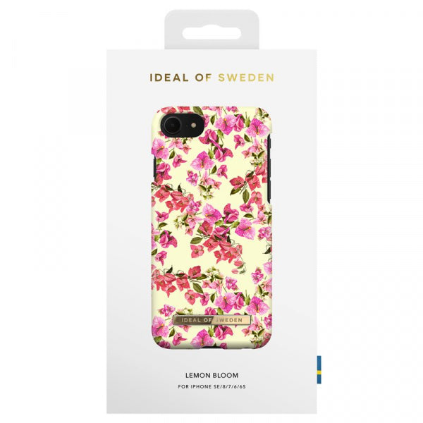 Viedtālruņa aizmugurējais vāciņš Apple iPhone SE 20 Lemon Bloom - Citrondzeltena ar dizainu