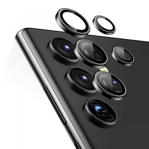 Viedtālruņa kameras aizsargstikls Samsung Galaxy S23 Ultra Eye Protection Sep - Melna