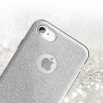 Viedtālruņa aizmugurējais vāciņš Xiaomi Redmi 10c Shining - Sudraba