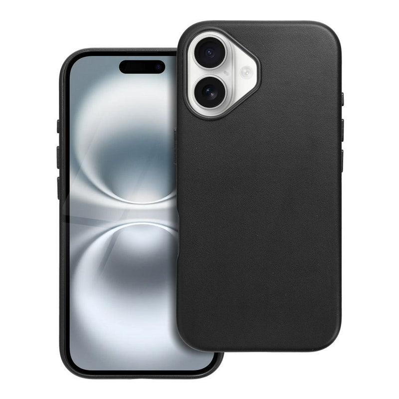 Viedtālruņa aizmugurējais vāciņš Apple iPhone 16 Mag Cover - Melna