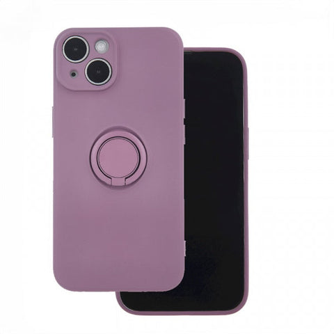 Viedtālruņa aizmugurējais vāciņš Xiaomi Redmi Note 13 Pro 4G Finger Grip - Gaiši violeta