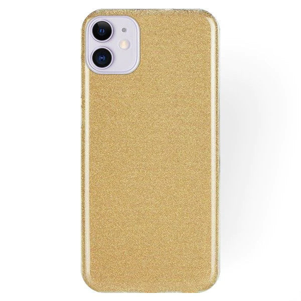 Viedtālruņa aizmugurējais vāciņš Apple iPhone 11 Glitter 3 In 1 - Dažādās krāsās