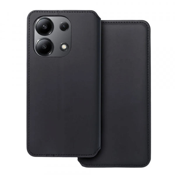 Viedtālruņa atveramais maciņš Samsung Galaxy A13 Dual Pocket Book - Melna