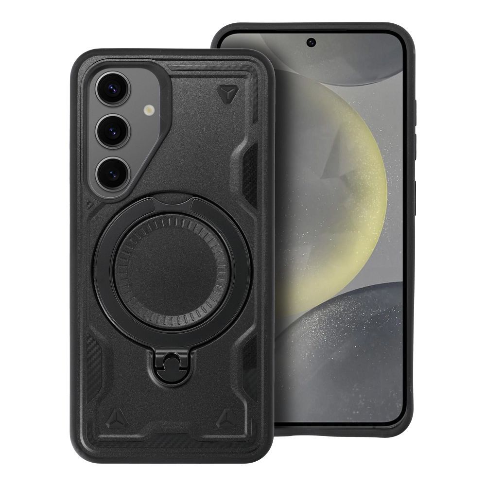 Viedtālruņa aizmugurējais vāciņš Samsung Galaxy A57 Frost Armor - Melna