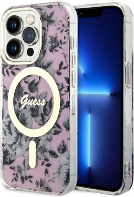 Viedtālruņa aizmugurējais vāciņš Apple iPhone 14 Pro Max Guhmp14xhcfwsp - Rozā ar dizainu