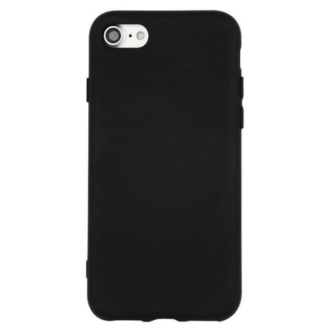 Viedtālruņa aizmugurējais vāciņš Samsung Galaxy A70 / A70S Silicone Case - Melna