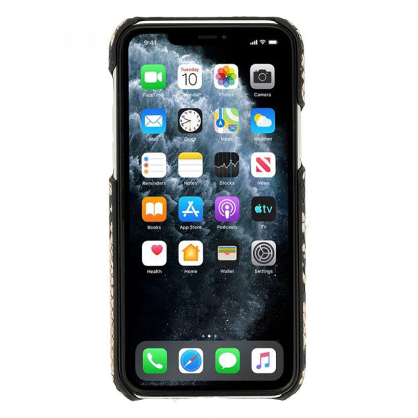 Viedtālruņa aizmugurējais vāciņš Xiaomi Redmi 9c Wild Design 6 - Gaiši brūna ar dizainu
