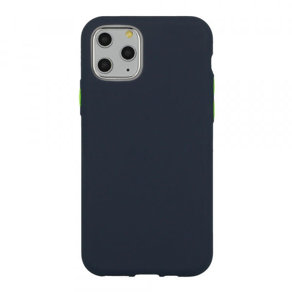 Viedtālruņa aizmugurējais vāciņš Apple iPhone 6 Solid Silicone - Jūras zila