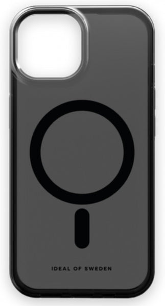 Viedtālruņa aizmugurējais vāciņš Apple iPhone 16e Clear Case Mag - Melna,Caurspīdīga