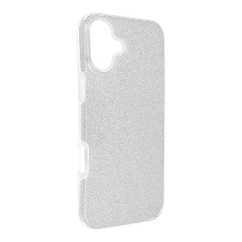 Viedtālruņa aizmugurējais vāciņš Apple iPhone 16 Plus Shining Case - Sudraba