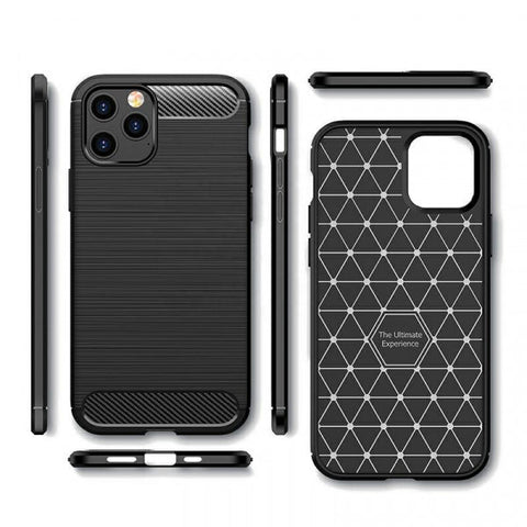 Viedtālruņa aizmugurējais vāciņš Xiaomi Redmi 9 Carbon - Melna