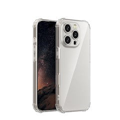 Viedtālruņa aizmugurējais vāciņš Apple iPhone 16 Antishock 1 5MM - Caurspīdīga