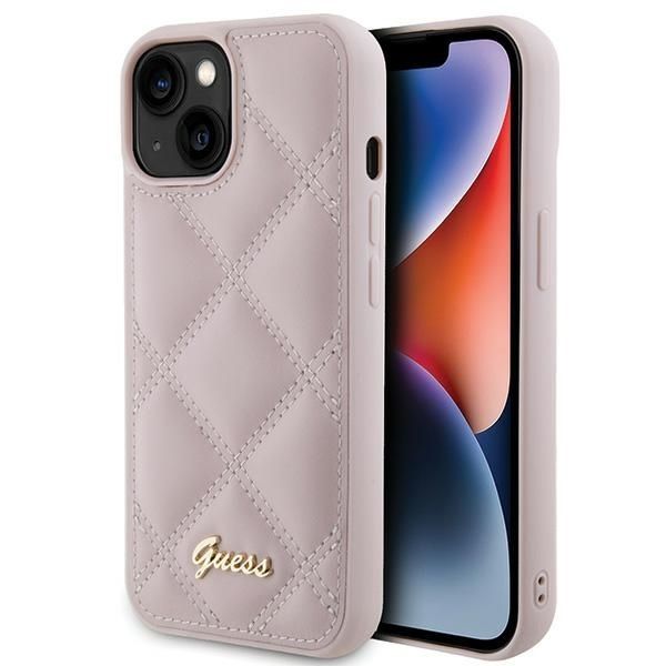 Viedtālruņa aizmugurējais vāciņš Apple iPhone 13 4G Metal Logo - Rozā