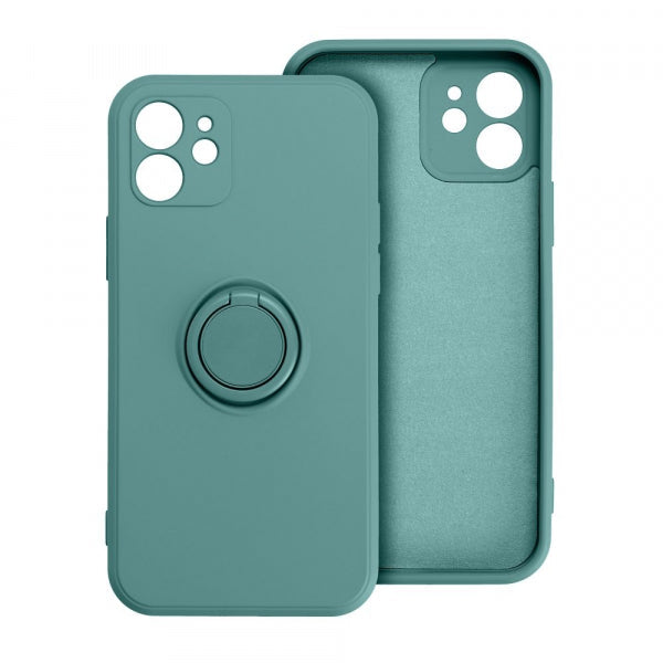 Apple iPhone 13 Pro Max Silicone Ring - Zaļa