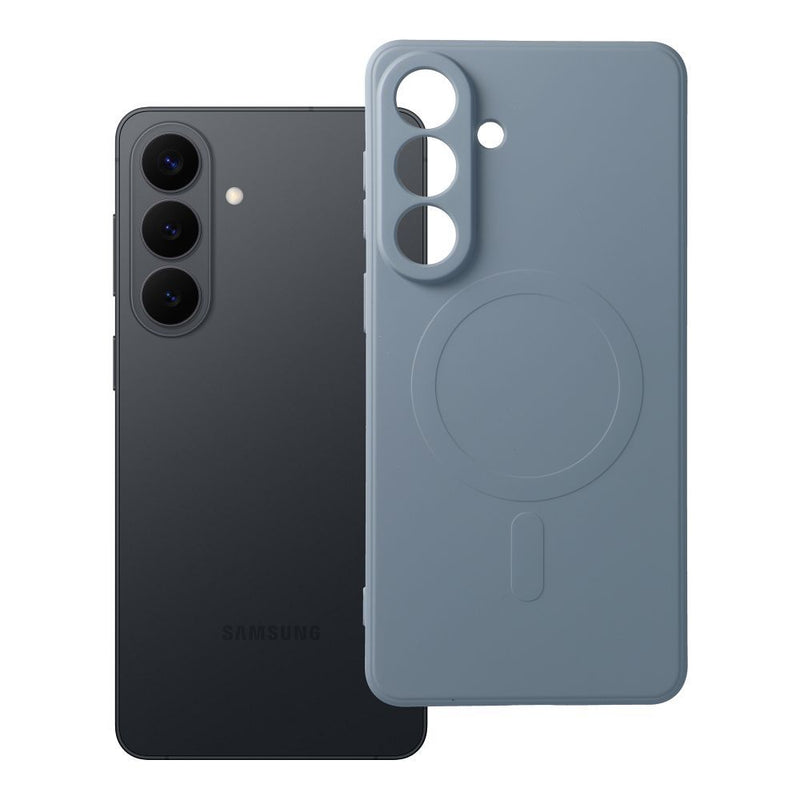 Samsung Galaxy S26 Plus Magnet Cover - Gaiši zila