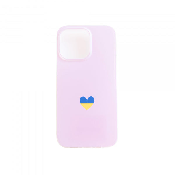 Viedtālruņa aizmugurējais vāciņš Apple iPhone 12 Pro UKR19 - Gaiši violeta ar dizainu