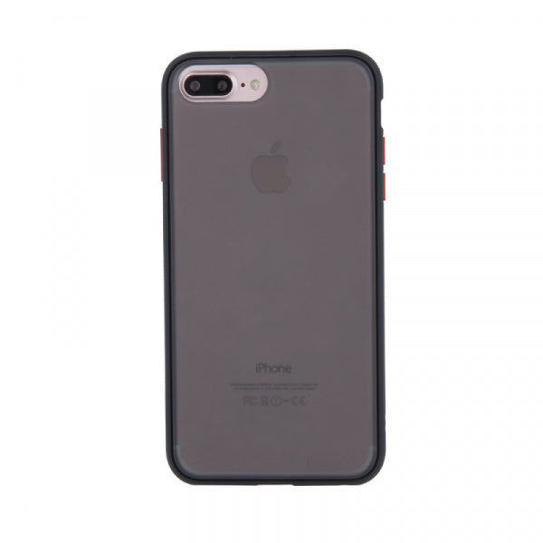 Redmi 9t Colored Buttons - Melna caurspīdīga