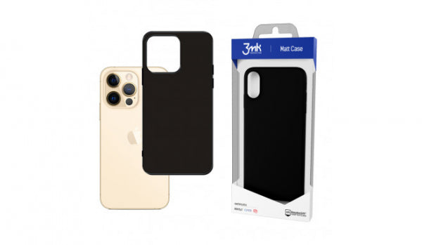 Apple iPhone XR 3mk Matte - Melna