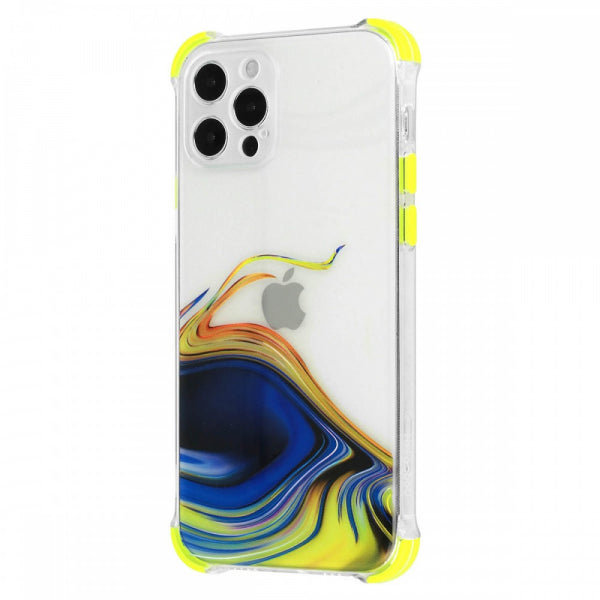 Samsung Galaxy A32 Watercolor Design 2 - Caurspīdīga miksēta ar dizainu