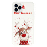 Apple iPhone XR Christmas Design 2 - Balta ar dizainu
