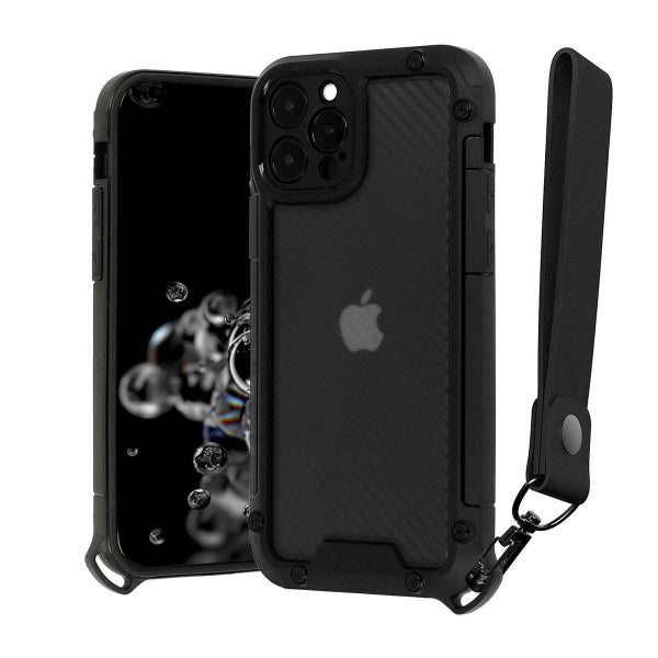 Apple iPhone 11 Shield - Melna caurspīdīga