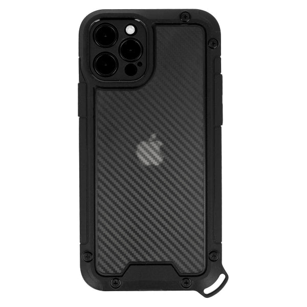 Apple iPhone 11 Shield - Melna caurspīdīga