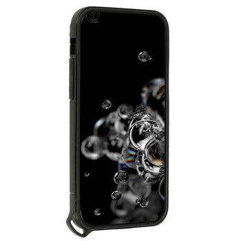 Apple iPhone 12 Shield - Melna caurspīdīga