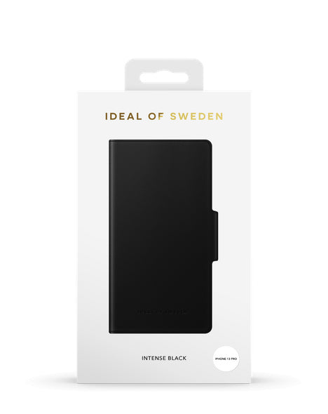 Viedtālruņa atveramais maciņš Apple iPhone 13 Pro Intense Black Wallet - Melna