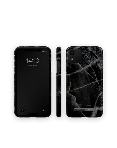 Apple iPhone 11 Black Thunder Marble - Melna pelēka ar dizainu