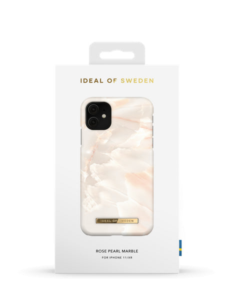 Apple iPhone 11 Rose Pearl Marble - Rozā pērļu ar dizainu