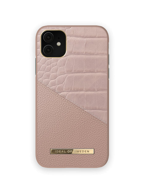 Apple iPhone 11 Rose Smoke Croco - Rozā