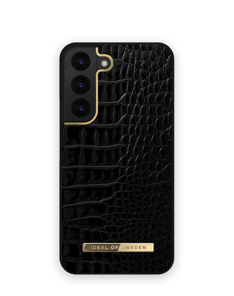 Samsung Galaxy S22 Neo Noir Croco - Melna