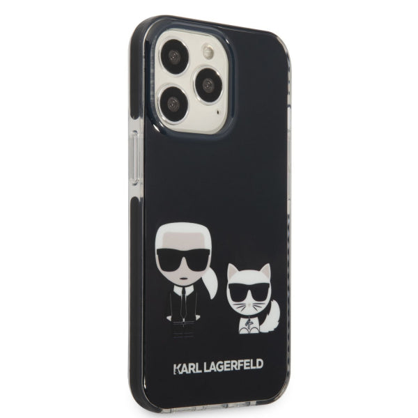 Apple iPhone 13 Pro Ikonik Karl Choupette - Melna