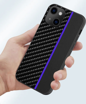 Samsung Galaxy A33 Protect Carbon - Melna zila