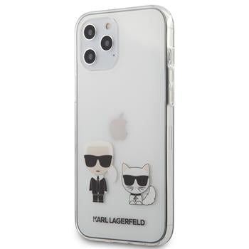 Apple iPhone 12 Pro Max Karl And Choupette - Caurspīdīga ar dizainu