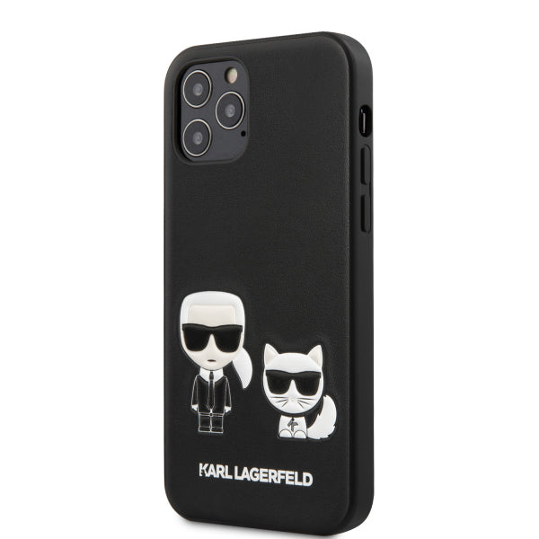 Apple iPhone 12 Karl And Choupette - Melna ar dizainu